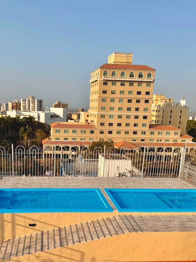 Terraza y jacuzzis