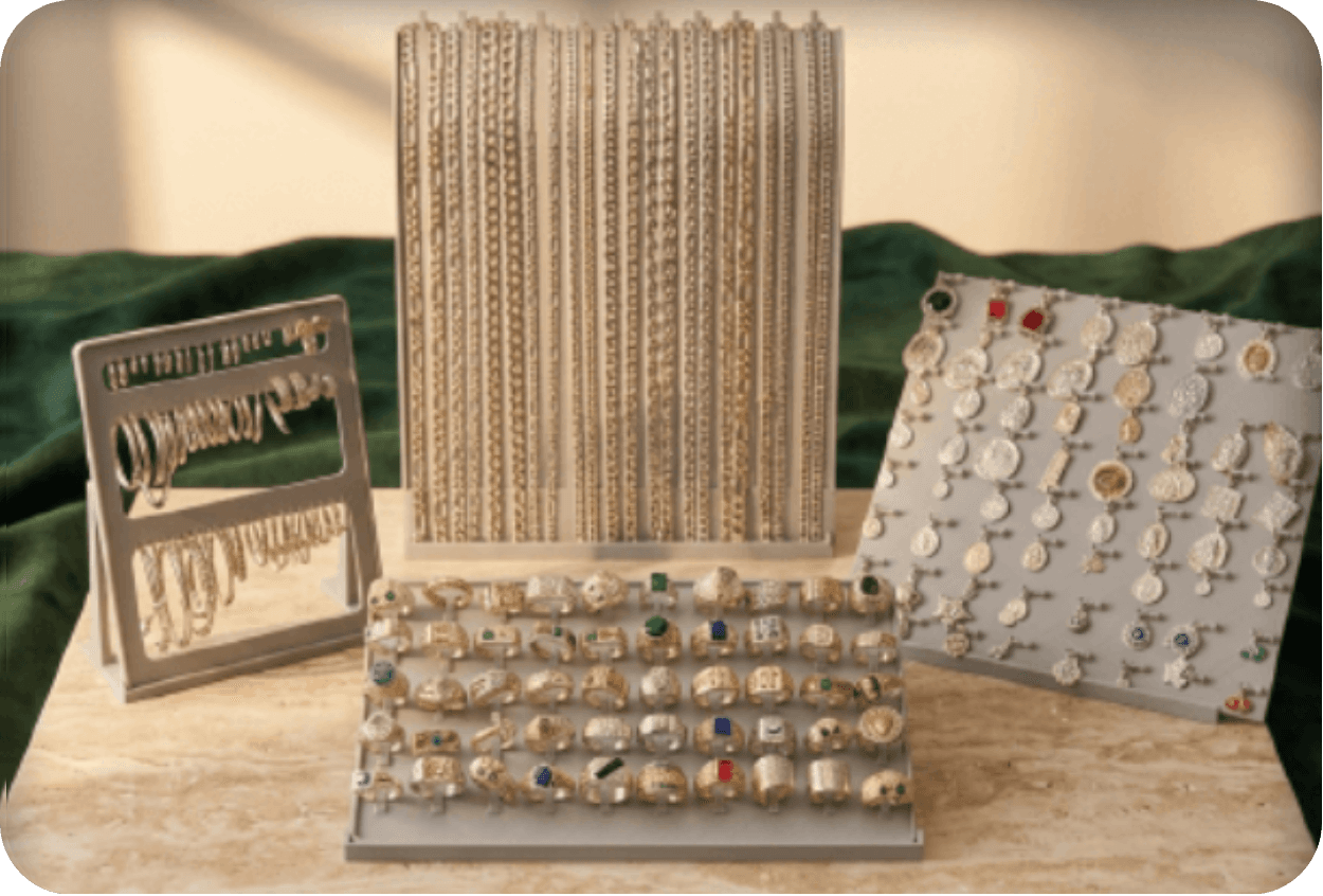 Exhibición para joyería